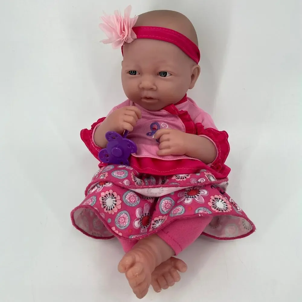 Berenguer Newborn Baby Girl Doll Realistic with Outfit Headband 12‎ Inch